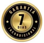 Selo de garantia incondicional de 7 dias